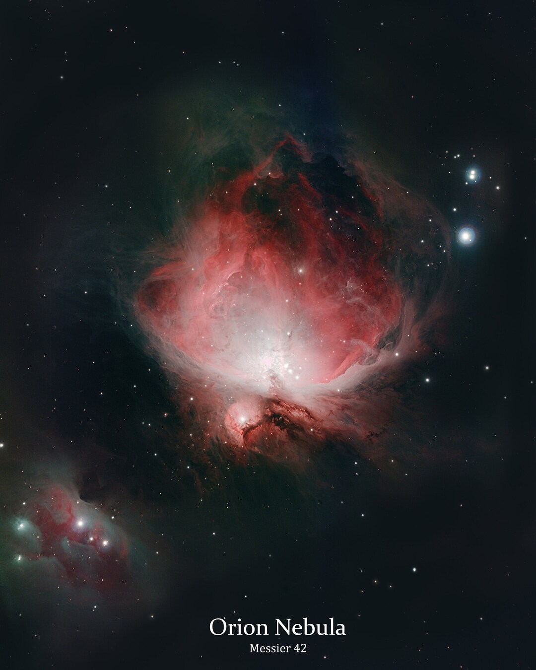 The Great Orion Nebula - Etsy