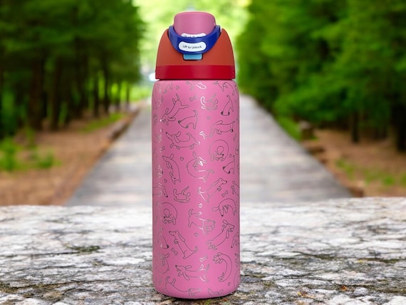 Dachshund OWALA 32oz Freesip Water Bottle, Laser Engraved, Wiener