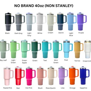 Baking Theme 40oz Stanley OR Generic, Laser Engraved Stainless Steel Tumbler, Bakery Baker Gifts, Pastry Chef, Culinary, Personalized Wrap image 3