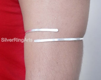 Minimalist Simple Arm Band / Upper Arm Cuff / Thin Arm Band / Upper Arm Jewelry / Arm Bracelet / Valentines Day Gift / Gift For Her