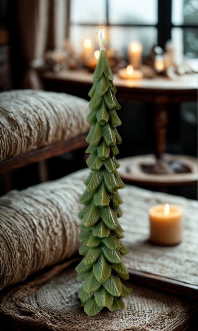 ProperCarolina Beeswax Taper Candle