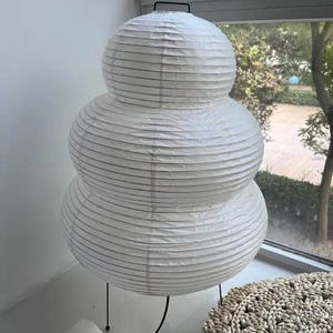 Japanese Rice Paper Lamp - Standing Lamp - Etsy