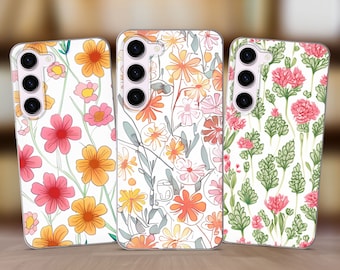 Flowers Wonderful Phone Case fits Samsung S25 S24 FE S23 Plus S22 S21 S20 FE fit Samsung A56 A53 A52s A36 A15 A14 A26 A16 A35 A55 A17