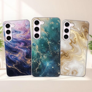 Luxury Abstract Design Phone Case fits Samsung S25 S24 FE S23 Plus S22 S21 S20 for Samsung A55 A54 A53 A36 A35 A34 A16 A15 A14 A26 A56