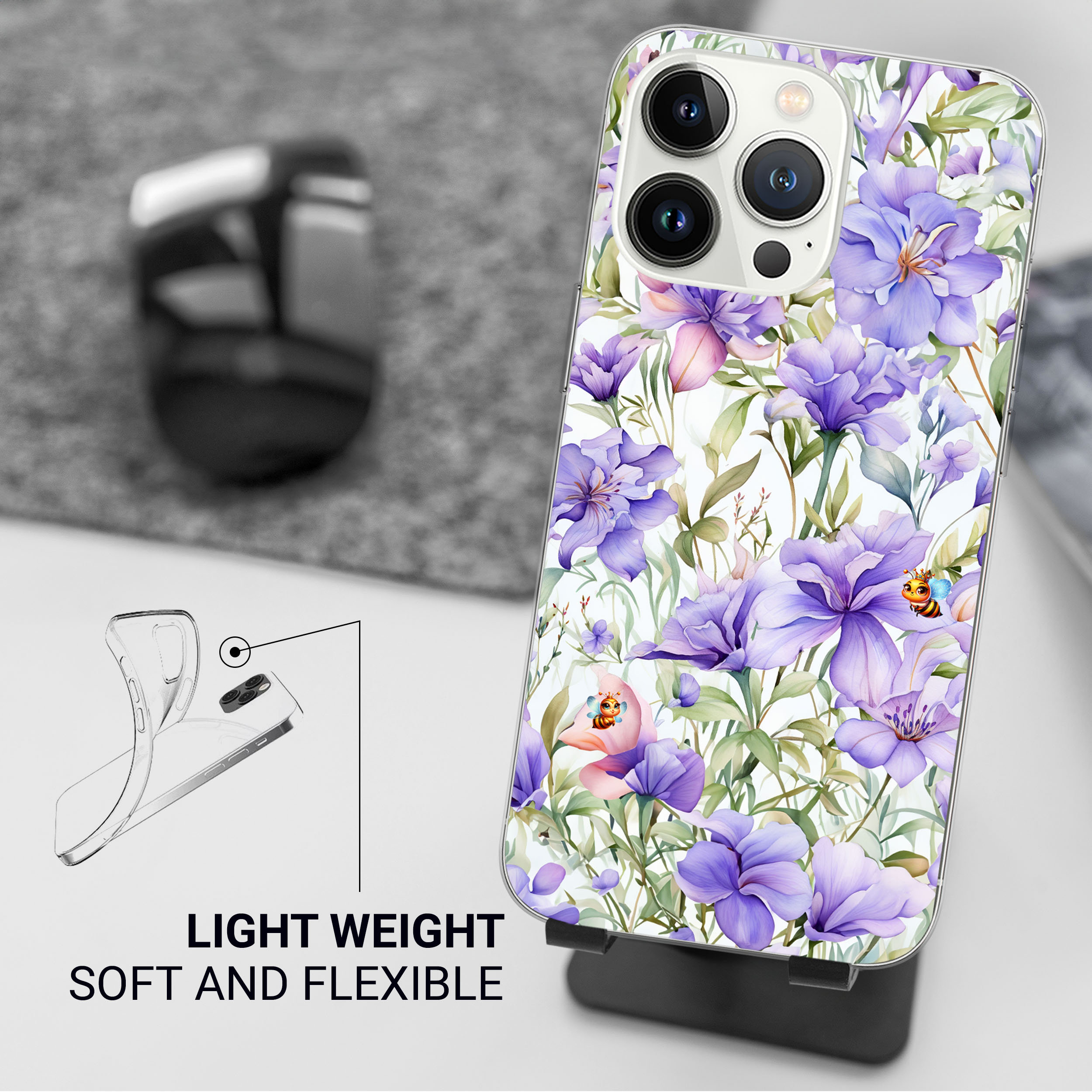 Spring Phone Cases Spring Flowers Phone Case Fits Samsung S25 S24 FE S23 Plus S22 S21 S20 ...