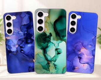 Artistic Dreamy Phone Case fits Samsung S25 S24 FE S23 Plus S22 S21 S20 FE fit Samsung A55 A54 A53 A36 A35 A34 A16 A15 A14 A26 A56 A17