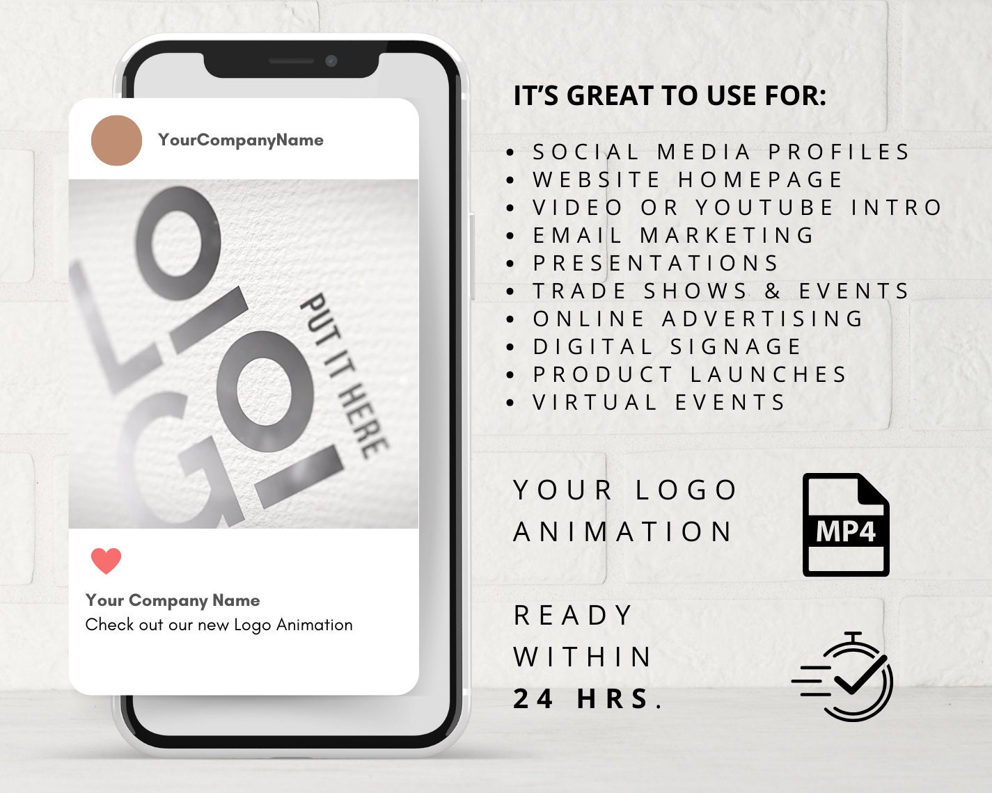 Animated Logo Reveal Logo Intro Elegant Logo Opener Simple Logo ...