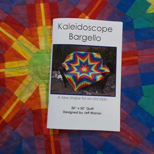 Kaleidoscope Bargello quilt pattern