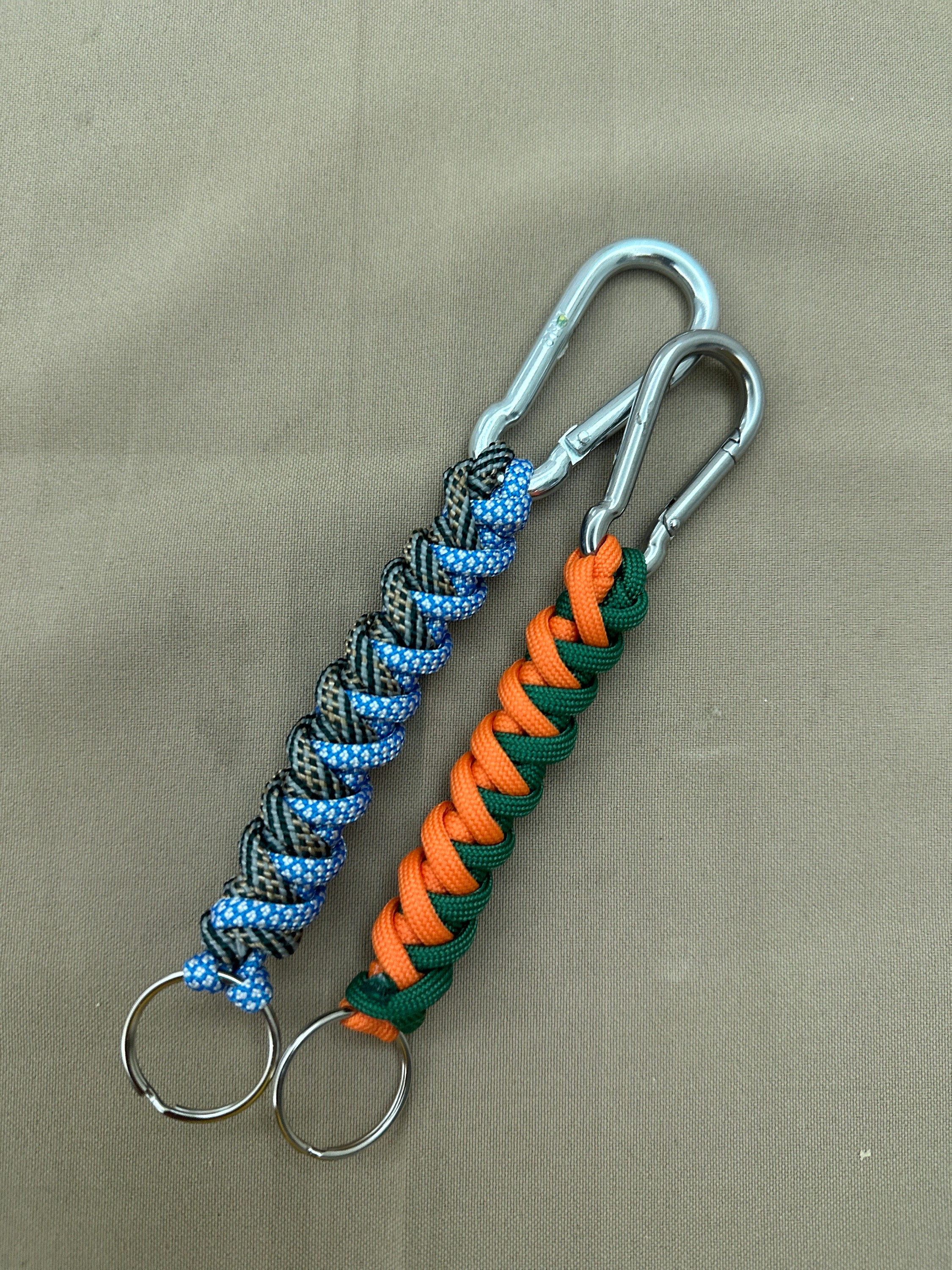 Nautical Knot Handmade Keychain Rope Keychain, Key Holder, Nautical  Accessories, Gift for Him, Blue Keychain, Paracord, Unisex, Knotted 