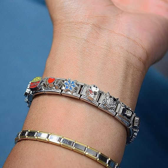 Interchangeable charm deals bracelet