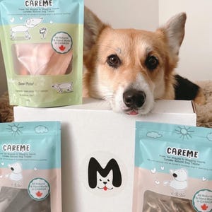 Coffret cadeau personnalisable pour chien - parfait pour les chiens difficiles ou les chiens à l'estomac sensible - Avec chaque achat, faites un don aux chiens sans-abri fabriqués au Canada