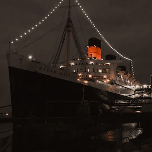Queen Mary- attraction, beach, queen mary ship, long beach