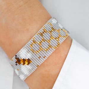 PDF-mönster för armband med pärlvävstol för Miyuki delica 11/0, DD - 020 bild 11