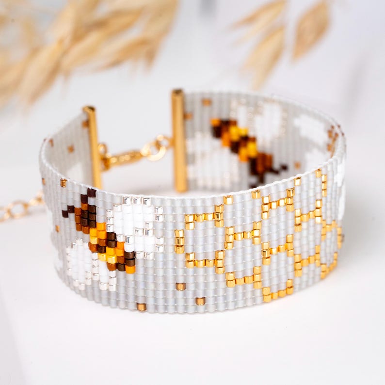 PDF-mönster för armband med pärlvävstol för Miyuki delica 11/0, DD - 020 bild 6