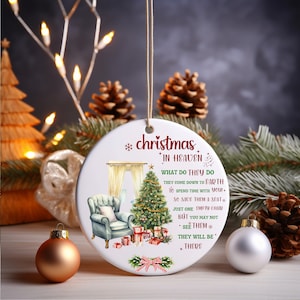 Weihnachten im Himmel Ornament PNG, Rund / Herz / Benelux, Erinnerungsdesign (Digitaler Download)