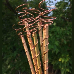 18 Inch Bamboo Electroculture Antenna, Eco-Friendly Gardening Tool