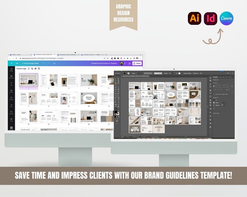 Handbook Brand Guidelines Template Brand Guide Branding Brand Style Handbook Brand Guidelines Template Brand Guide Branding Brand Style