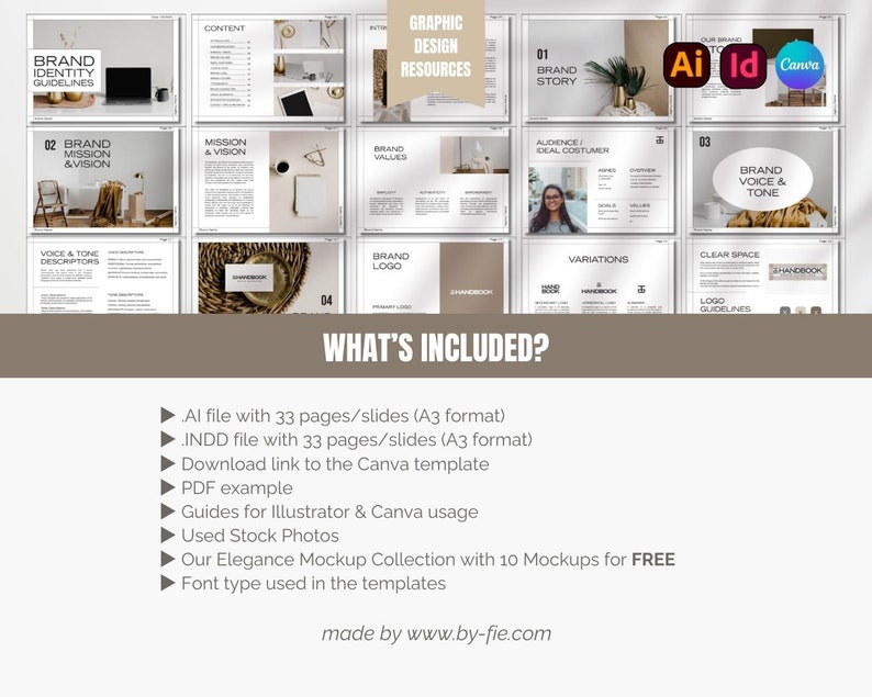Handbook Brand Guidelines Template Brand Guide Branding Brand Style Handbook Brand Guidelines Template Brand Guide Branding Brand Style