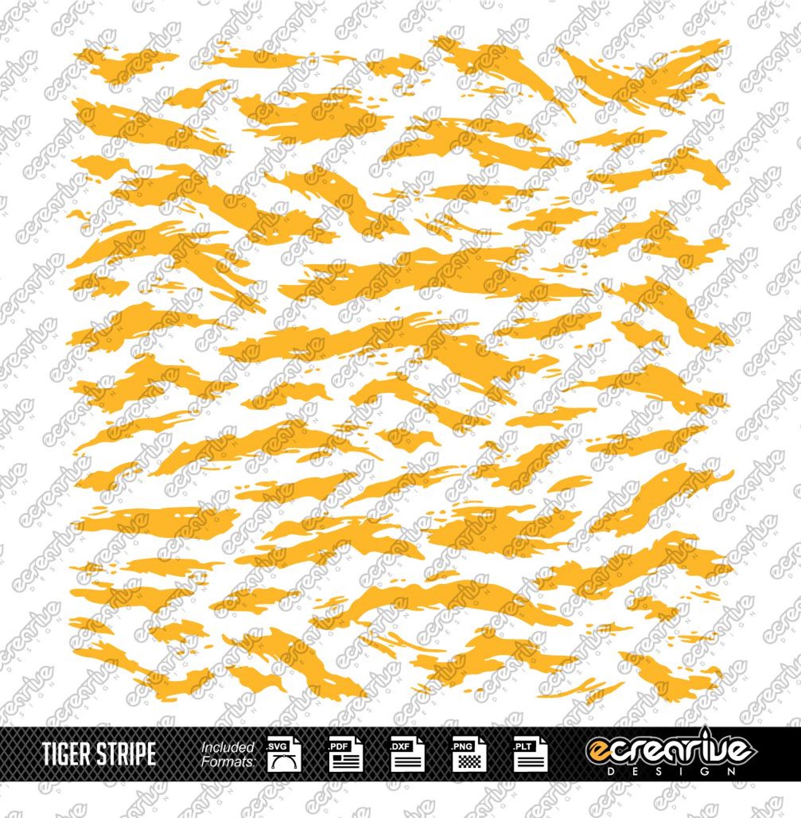 TIGER STRIPE Camo Cerakote Stencil Digital Template Svg Dxf Etsy