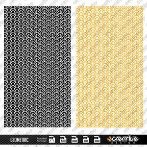 GEOMETRIC Vector Laser Stippling Pattern Template SVG PLT