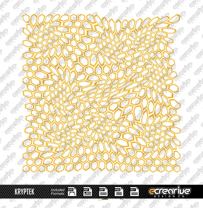 KRYPTEK Camo Cerakote Stencil Digital Template SVG DXF - Etsy