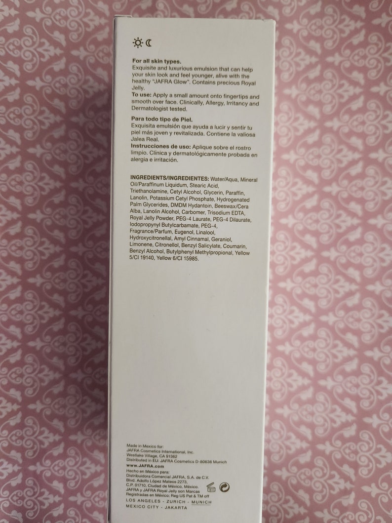 Jafra Royal Jelly Milk Balm Moisture Lotion 6.7 Fl Oz Etsy