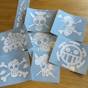 Custom OP Pirate Vinyl Stickers