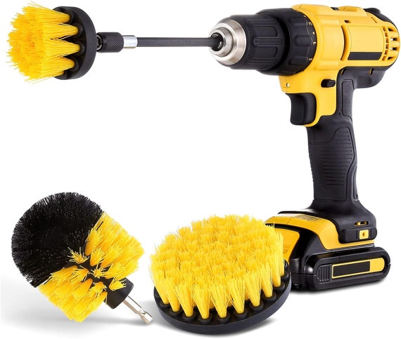 Cleaner Drill Brushes Attachment Hand Held Electric Scrubber Kit Suitable  For Bathtub Carpet Glass Cleaning Power Drill Tools
