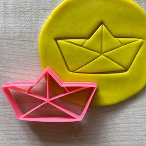 Tagliabiscotti per barche origami, regalo di carta origami per navi di carta