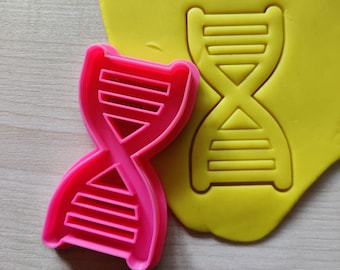 Cortador de galletas de ADN, Galletas de biología de médico, Laboratorio de microbiología, Regalo para estudiantes de biología
