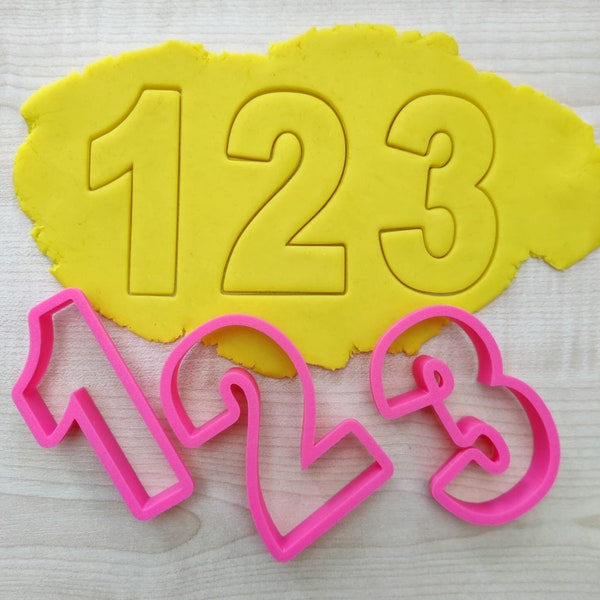 Number Cookie Cutter Set 0-9