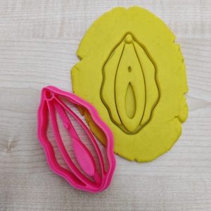 Vagina Vulva Cookie Cutter-Vagina Shaped Cookies, Bachelorette Party Favor, Adult Cookie Cutter Set