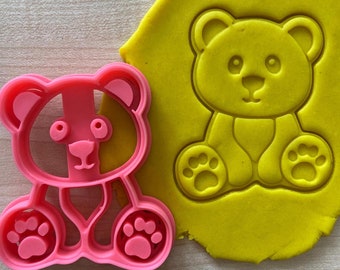 Simpatico tagliabiscotti per orsacchiotti, taglierino per biscotti in argilla animale