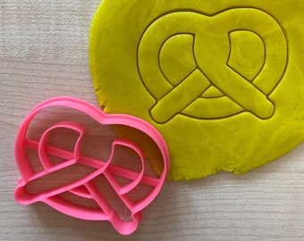 Pretzel-koekje, bakkerscadeau, Bretzel Snack Fondantstempel, Knotty Pretzel Biscuit, Oktoberfest-gunst