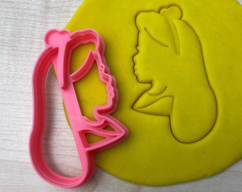 Alice Kingsley Cookie Cutter, Alice Adventures in Wonderland Themed Cookies Cutters