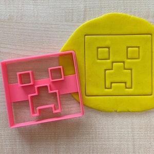 Formina per biscotti Creeper, biscotto, timbro per fondente