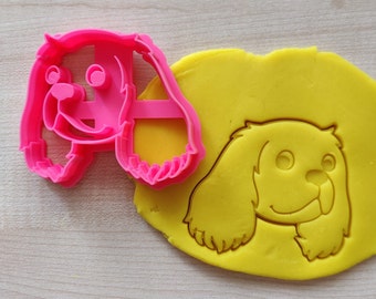 Cavalier King Charles Spaniel Cookie Cutter, Cute Face
