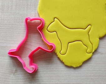 Bull Terrier Cookie Cutter, English Biscuit Fondant Icing Dough Stamp Dog Breed
