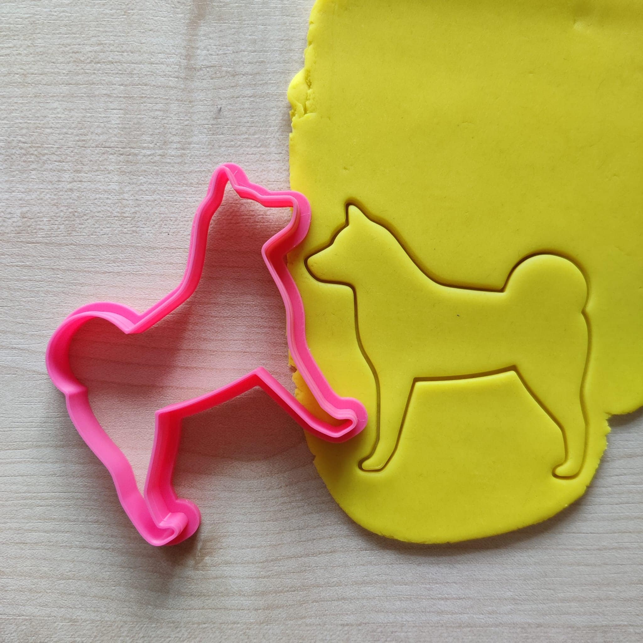Akita Inu Face cookie cutter, biscuit fondant clay Japanese loyal dog  treats kennel canine Veterinary adoption drive vet gift, Fondant Cutter, Clay Cutter