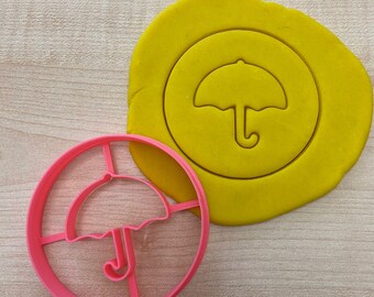 Umbrella In Circle Game, Games Dalgona Shape Cookie Cutter Set
