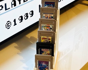 Game Boy Display Stand for 6x Cartridges