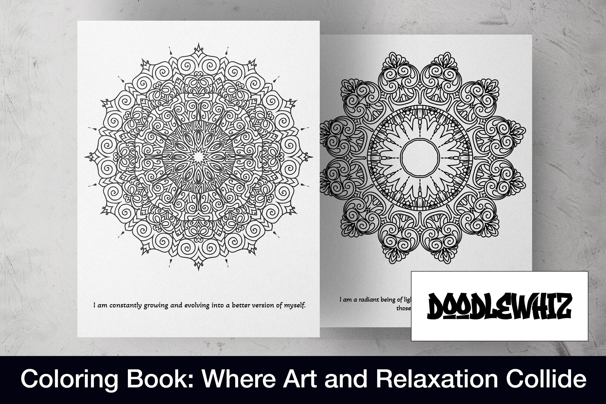 Mandalas Malbuch Für Erwachsene - 150 Ausmalbilder Zum Entspannen, Großes Format 21,59 X 27,94 Cm