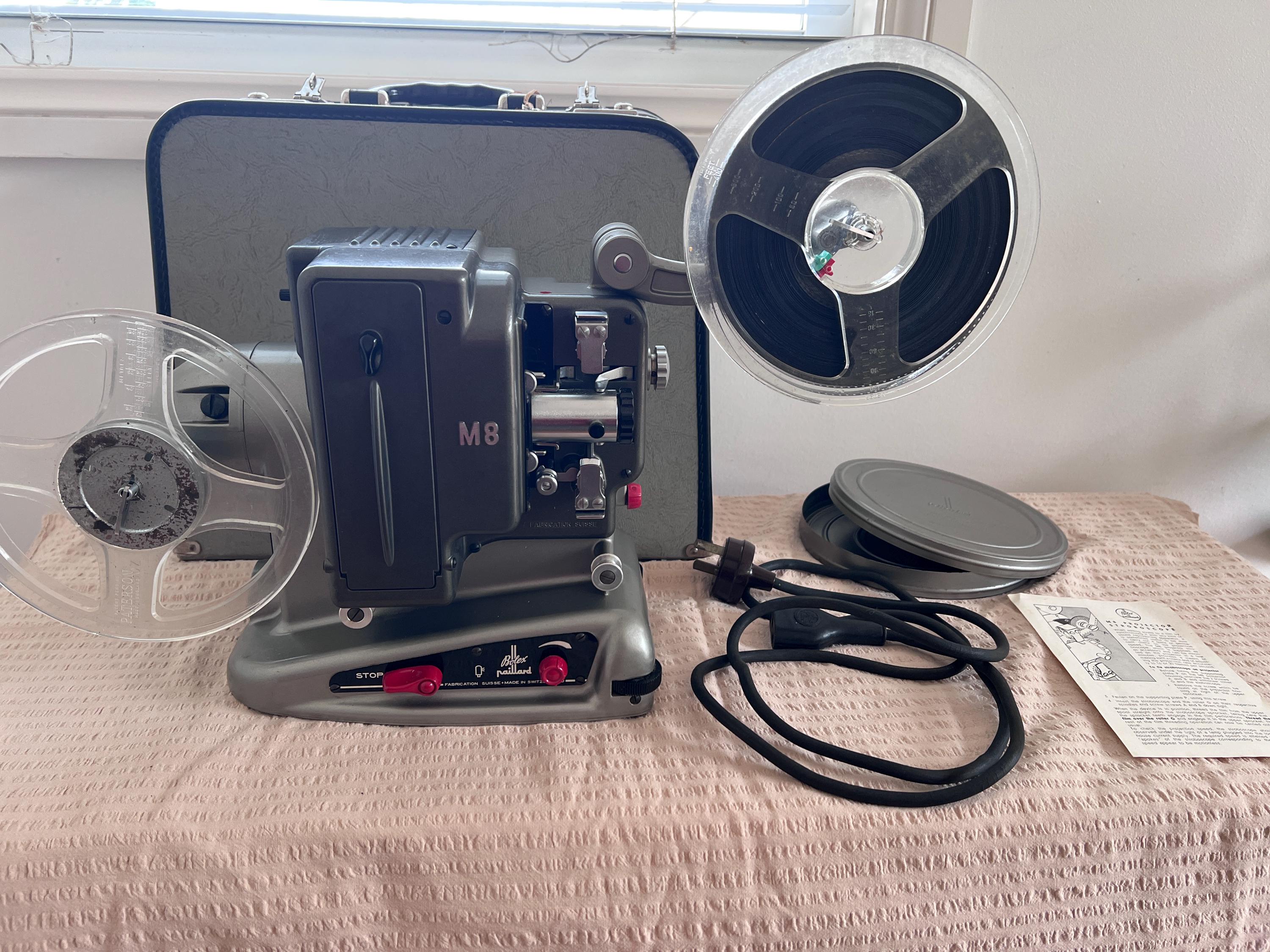 Bolex paillard M8 8mm映写機 ボレックス スイスヴィンテージ