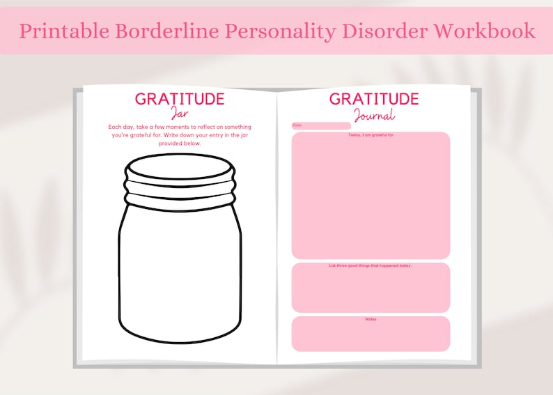 Bpd, Bpd Workbook, Bpd Borderline, Coping Skills, Therapy Worksheet ...