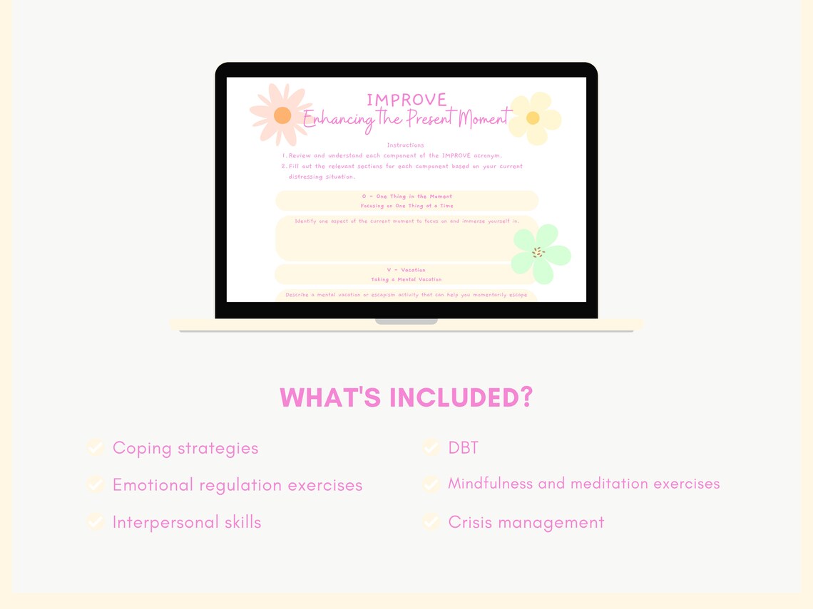 Bpd Bpd Workbook Bpd Borderline Coping Skills Therapy - Etsy