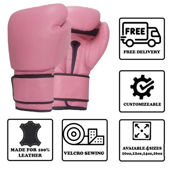 Pink Boxing Gloves 12 Oz — free download