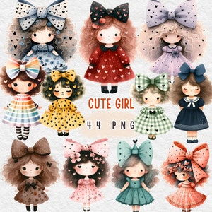 linda chica, linda chica arcos, Niñas, Niña, clipart de niña, Little Girl Clip Art, clipart png girl, Water Color People art,chicas profesionales