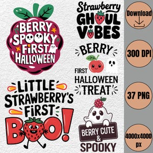 First Halloween PNG , Cute Halloween Clipart, Baby's 1st Halloween, 1st Halloween T-Shirt , My First Halloween, Sublimation Design Download
