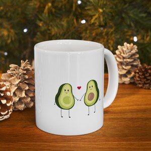 Cute avocado mug, funny cute mug, cute funny mug, cute mug, gift for mom, mug for mom, mom mug, cute gift, cute office mug, coffee mug