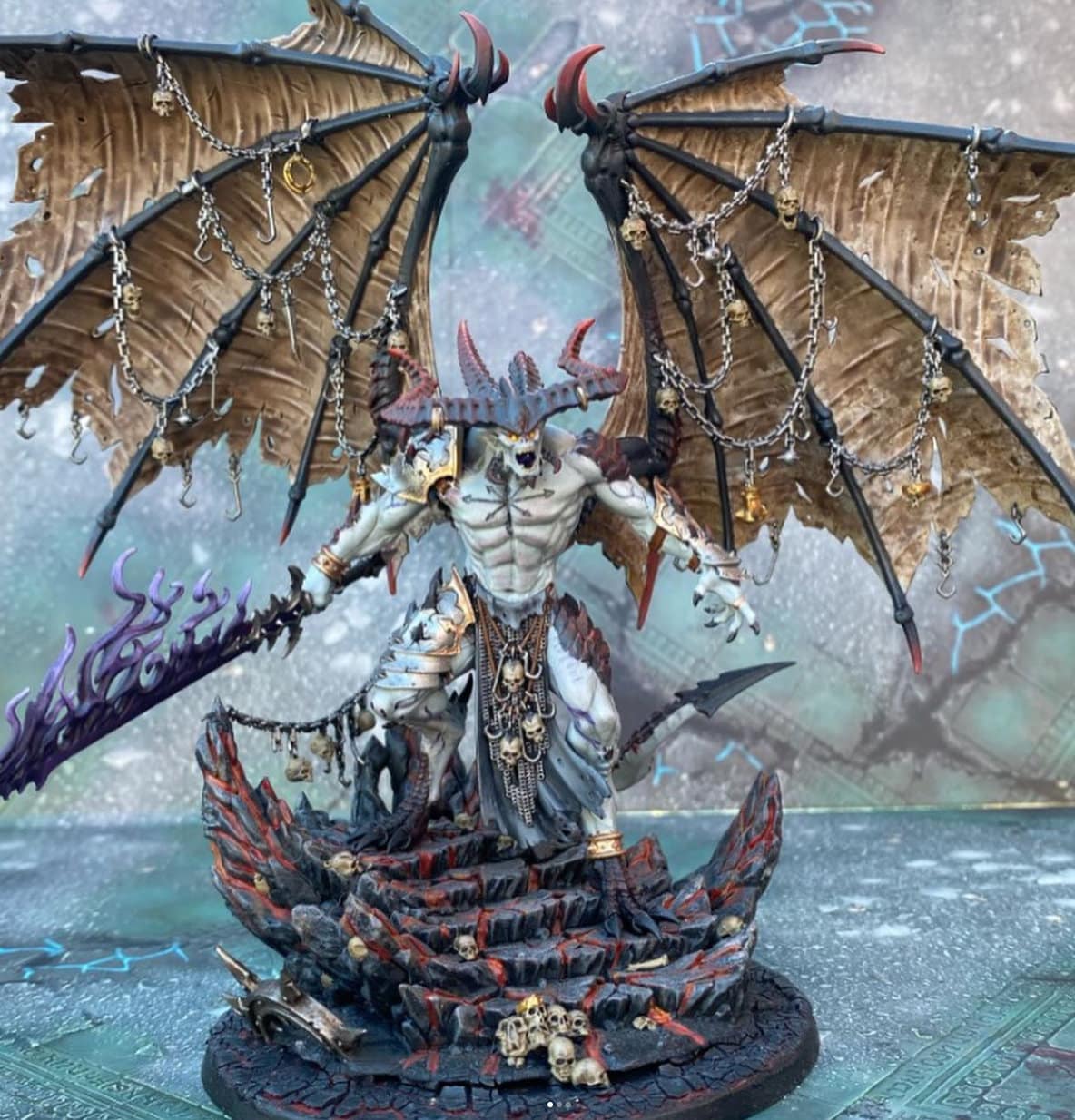 Figurine Warhammer Age Of Sigmar - Belakor, Le Maître Des Ombres - Neuf Sous Blister - Collection Games Workshop
